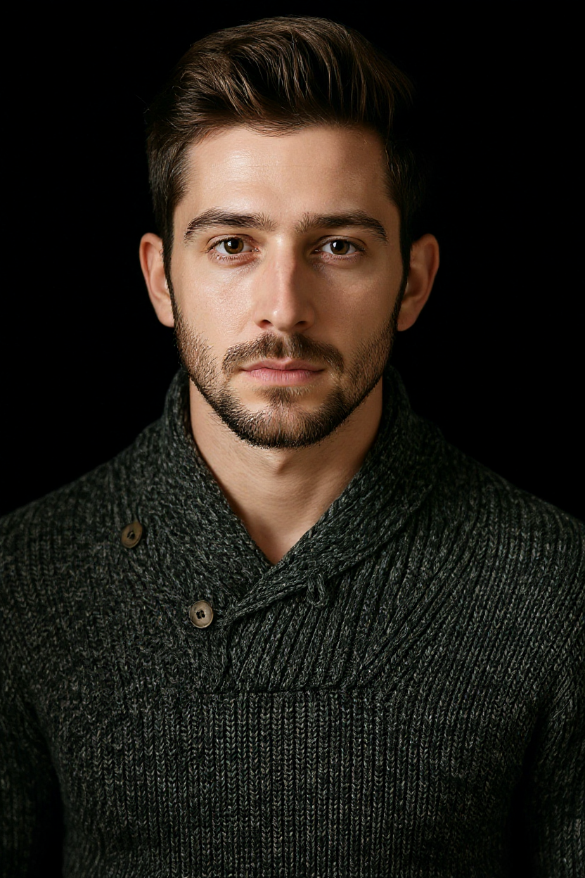 After · Natural face retouch