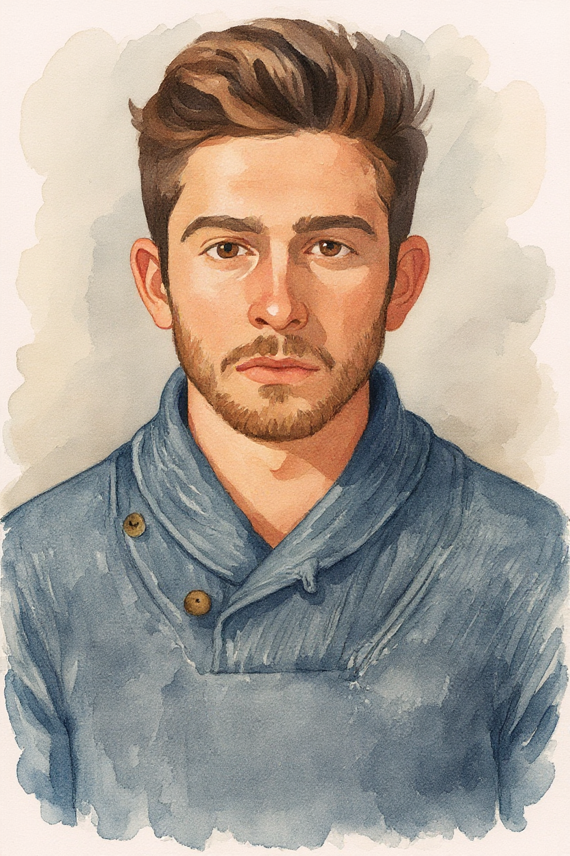 After · Artistic portrait